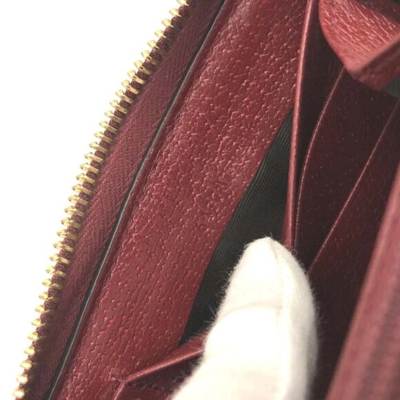 GUCCI Doraemon GG Marmont Micro GG Logo PVC Zippy Long Wallet/2BE1859 - Picture 8 of 9